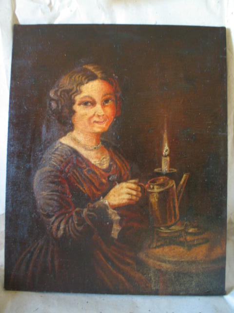 Женщина со свечой