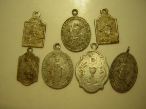 Католические медальоны(7шт.)