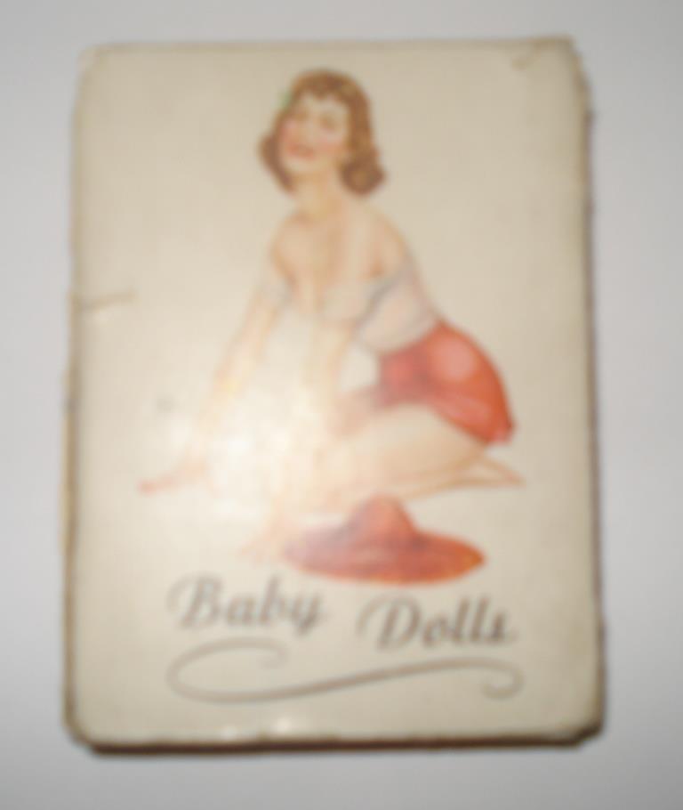 Игральные карты Пин Ап Австрия 1955 год Baby Dolls