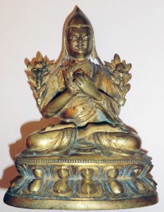 Лама Цонкапа в бронзе