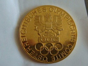 Австрийский Олимпийский Кометет Золото 900