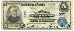 5 долларов 1904