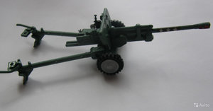 модель дивизионной пушки ЗИС 3-76. СССР.