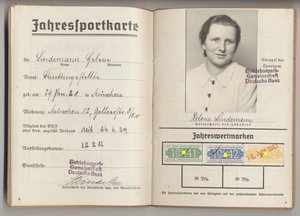 Спортивный билет Германского трудового фронта