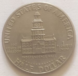 1/2 доллара 1976 (США) "Кеннеди"