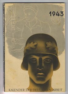 Книжка календарь DAF 1943 г.