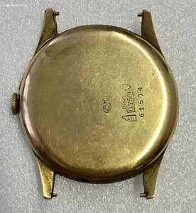 Мужские наручные швейцарские часы Huning Watch. Золото 750