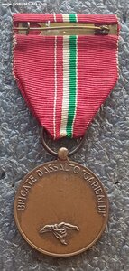 Медаль Штурмовой бригады Гарибальди Италия