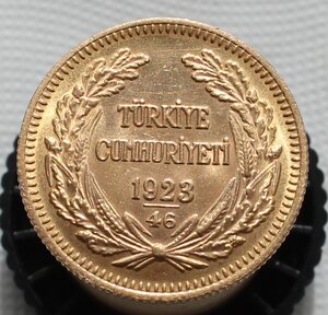 100 куруш Турция--золото