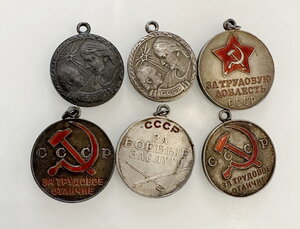 6 медалей Серебро