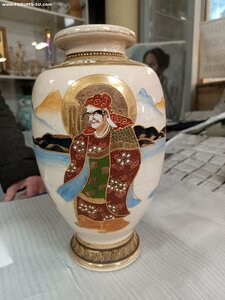 Старая Япония, ваза, красивая работа, что это?