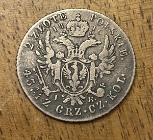 2 Zl ( 1816 г.)_____нечастая монетка