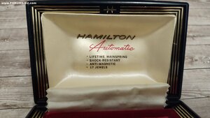 Коробка от часов Hamilton.Оригинал Винтаж