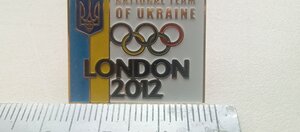 Официальный знак Олимпийской Сборной Украины Лондон 2012