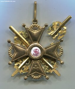 Орден Св. Станислава 2 ст. с мечами Временное правительство