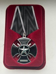 Окопный крест Сальск на бойца ЧВК Вагнер.